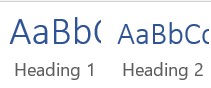 Microsoft Word - Heading example